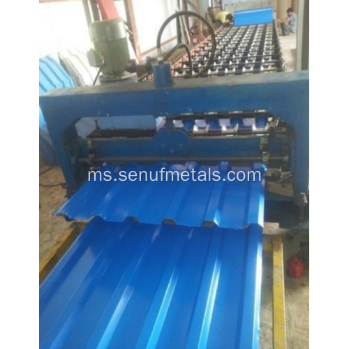 mesin pembentuk roller gentian jubin berlapis kaca